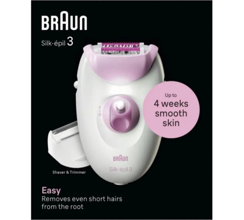 Эпилятор Braun Silk-epil 3 3-031
