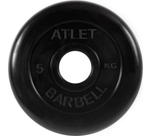 Диск MB Barbell Атлет 51 мм 1x5 кг