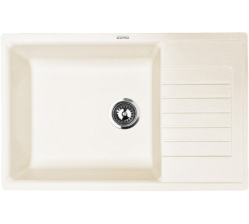 Кухонная мойка ZorG Dello 78 слоновая кость