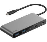 Док-станция Belkin AVC023hqSGY серый