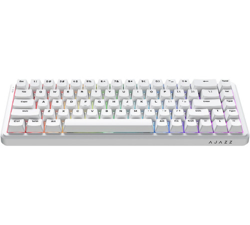 Клавиатура Ajazz AK680 Max 8+1K белый