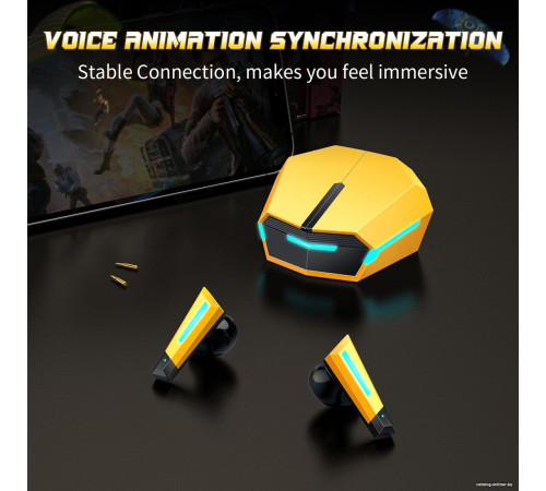 Наушники Onikuma T32 желтый