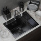 Кухонная мойка Mixline 547236 черный графит, 3 мм