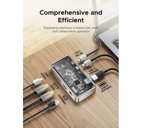 Док-станция Orico TM10-5P-GY-EP