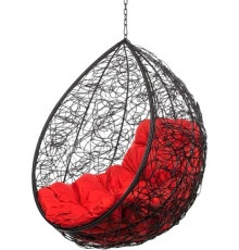 Подвесное кресло BiGarden Tropica BS без стойки черный/красный