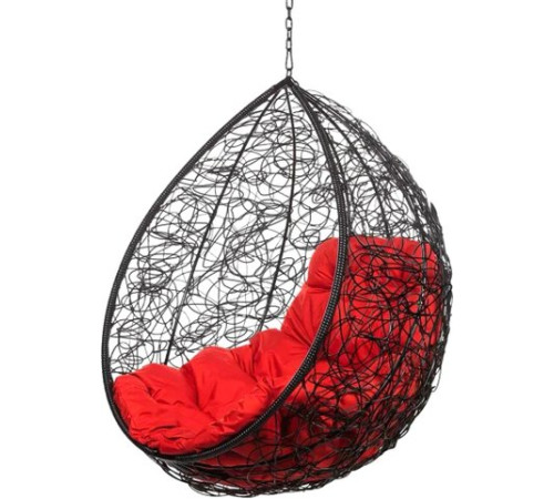 Подвесное кресло BiGarden Tropica BS без стойки черный/красный