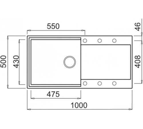 Кухонная мойка Elleci Easy 480 Bianco Antico 62