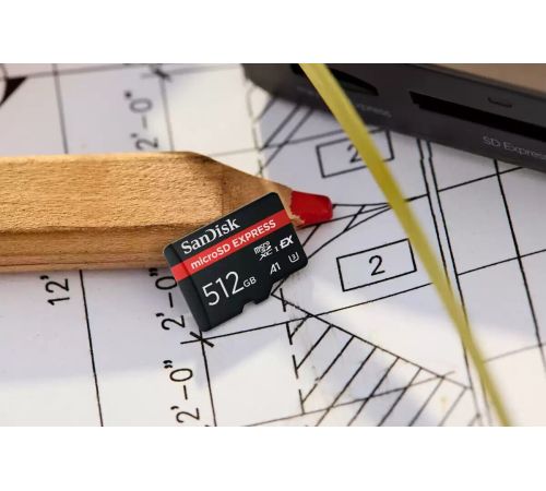 Карта памяти SanDisk Express microSDXC SDSQXFN-256G-GN4NN 256GB