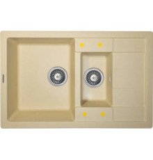 Кухонная мойка Ecoshtein Rechteck 781.5 шампань