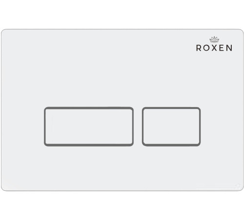 Унитаз подвесной Roxen Boro в комплекте с инсталляцией StounFix Dual Fresh 6 в 1 577353 кнопка: белый глянец