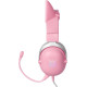 Наушники Onikuma X11 розовый, с ушками