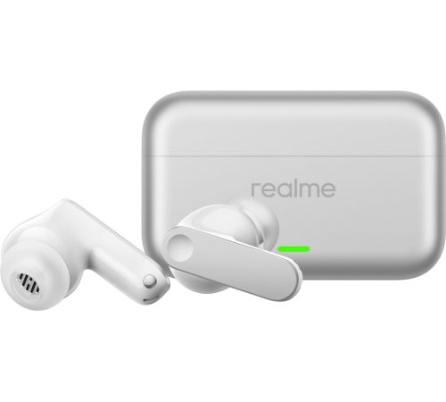Наушники Realme Buds T500 Pro белый/серебристый