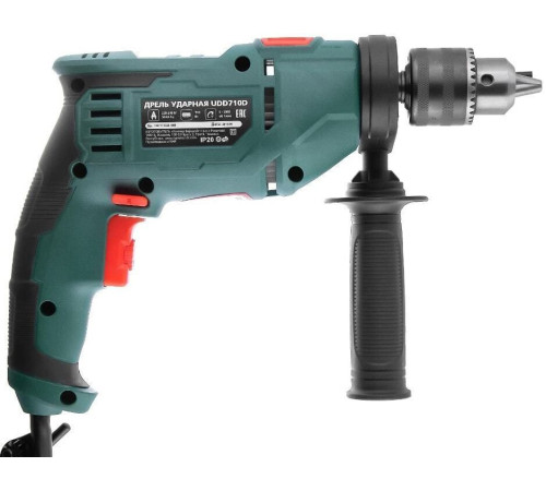 Ударная дрель Hammer UDD710D