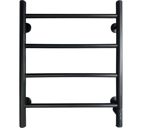 Полотенцесушитель Ростела Виктория 50x60/4 с диммером, черный правый