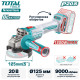Угловая шлифмашина Total TAGLI221253 без АКБ
