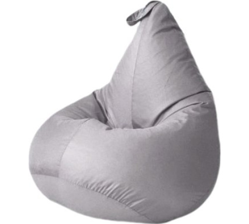 Кресло-мешок Kreslomeshki Капля Оксфорд 210 XXXL, серебро