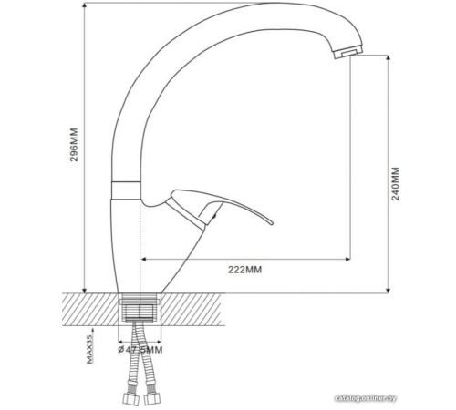 Смеситель Ekko E41021