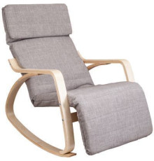 Интерьерное кресло AksHome Smart 66506 ткань, серый