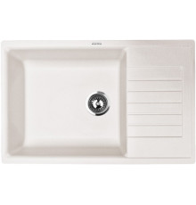 Кухонная мойка ZorG Dello 78 белый камень