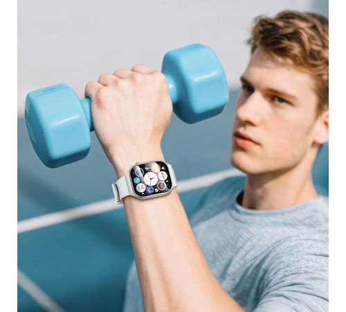 Умные часы Hoco Y33 серебристый