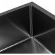 Кухонная мойка Diamond 550*450, коландер BLACK DECOR