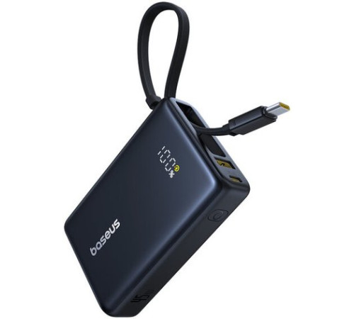 Внешний аккумулятор Baseus Picogo PPPG-1W45C Digital Display Power Bank 45W 10000mAh черный