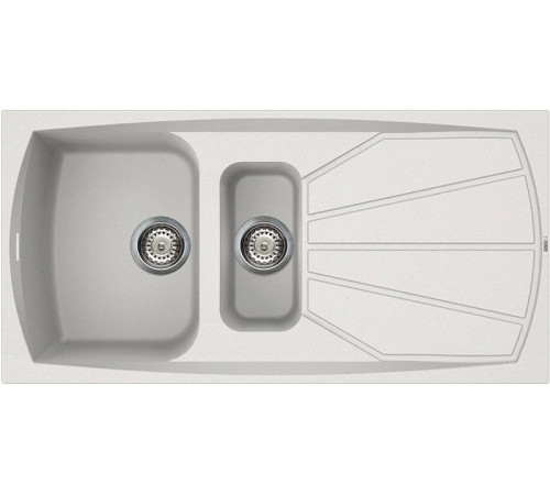 Кухонная мойка Elleci Living 475 Bianco Titano 68