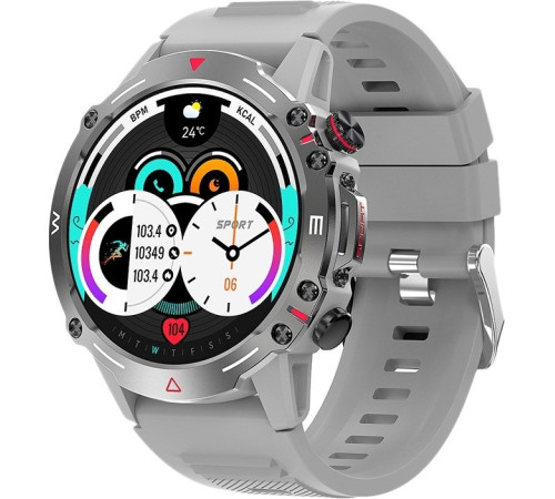 Умные часы XO J7 серебристый