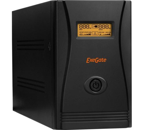 Источник бесперебойного питания ExeGate SpecialPro Smart LLB-2000.LCD.AVR.EURO.RJ.USB
