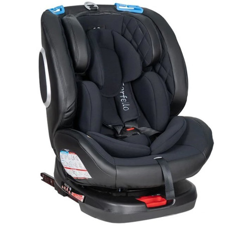 Детское автокресло Farfello YB102A2 черный/экокожа