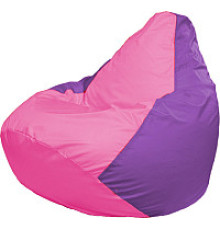 Кресло-мешок Flagman Груша Медиум XL Г1.1-194 розовый/сиреневый