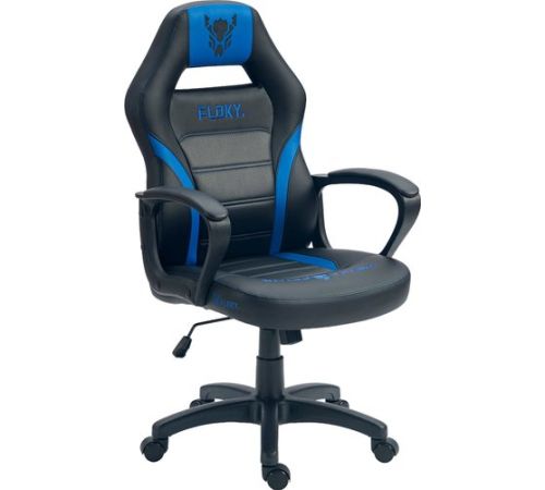 Игровое геймерское кресло FLOKY Vibe Blue-Black