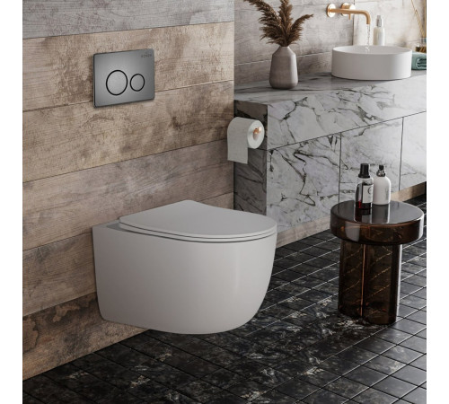 Унитаз подвесной Roxen Vortex 530160-01 Rimless Soft Close