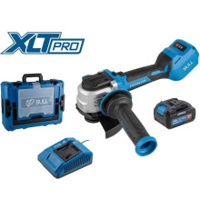 Угловая шлифмашина Bull CSG 1812-1 SR XLTpro Xcase 1333997 с 1-м АКБ, кейс