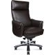 Офисное кресло Norden Ritz A 2108 brown leather кожа коричневый/алюминиевая крестовина