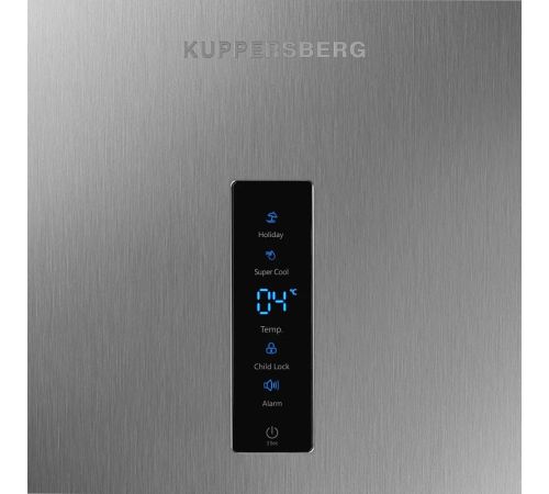 Однокамерный холодильник KUPPERSBERG NRS 188 X