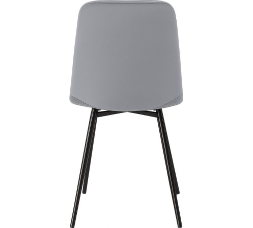 Стул Mio Tesoro Палермо светло-серый/черный