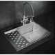 Кухонная мойка РМС MRK-6350R с дозатором