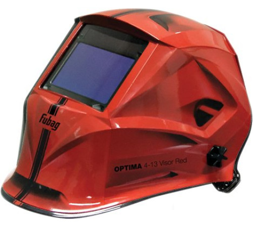 Сварочная маска Fubag Optima 4-13 Visor красный [38437]