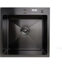 Кухонная мойка MARRBAXX B5050-R Decor черный/графит
