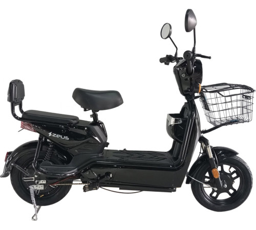 Электроскутер ZeuS Odyssey черный