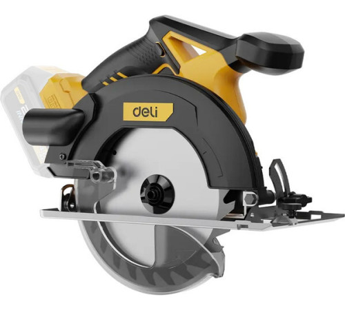 Дисковая циркулярная пила Deli EDC552Z без АКБ