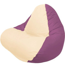 Кресло-мешок Flagman Relax Г4.1-015 бордовый/бежевый