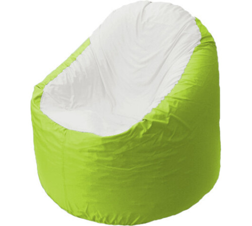 Кресло-мешок Flagman Bravo B1.1-30 салатовый/белый