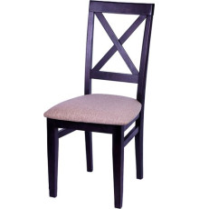 Стул Ельская мебельная фабрика Кристофер МДК-63 венге/ролан коричневый