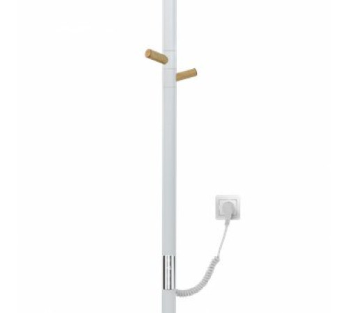 Полотенцесушитель Gloss & Reiter ENKEL.E2.L.15х75.H2 белый/дерево, таймер