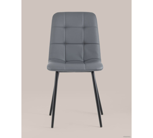 Стул Stool Group Oliver экокожа серый