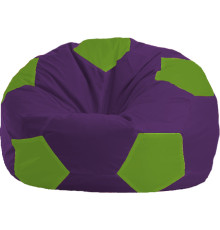 Кресло-мешок Flagman Мяч Стандарт М1.1-31 фиолетовый/салатовый
