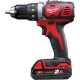 Дрель-шуруповерт Milwaukee M18 BDD-202C 4933443555 с 2-мя АКБ, кейс