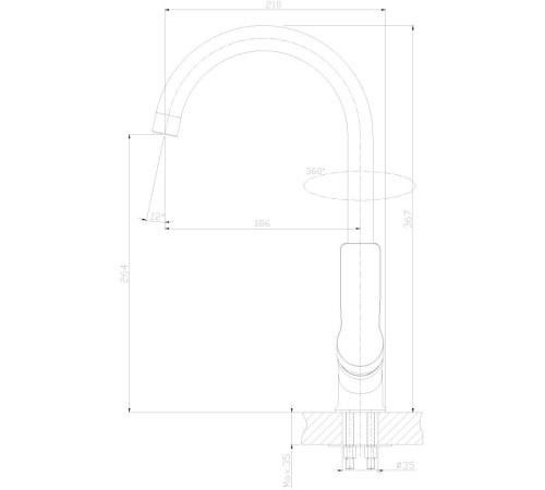Смеситель Rossinka Silvermix RS27-23